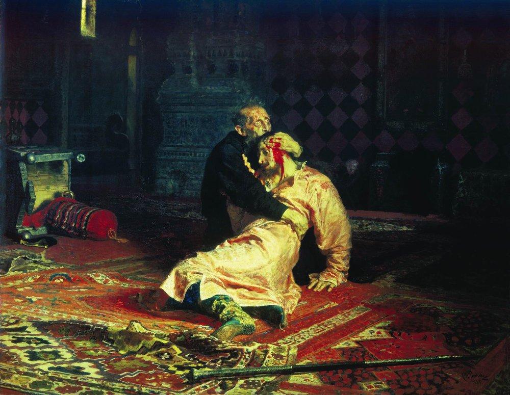  - Ivan the Terrible and His Son Ivan on November 16, 1581 - مقهى جرير الثقافي