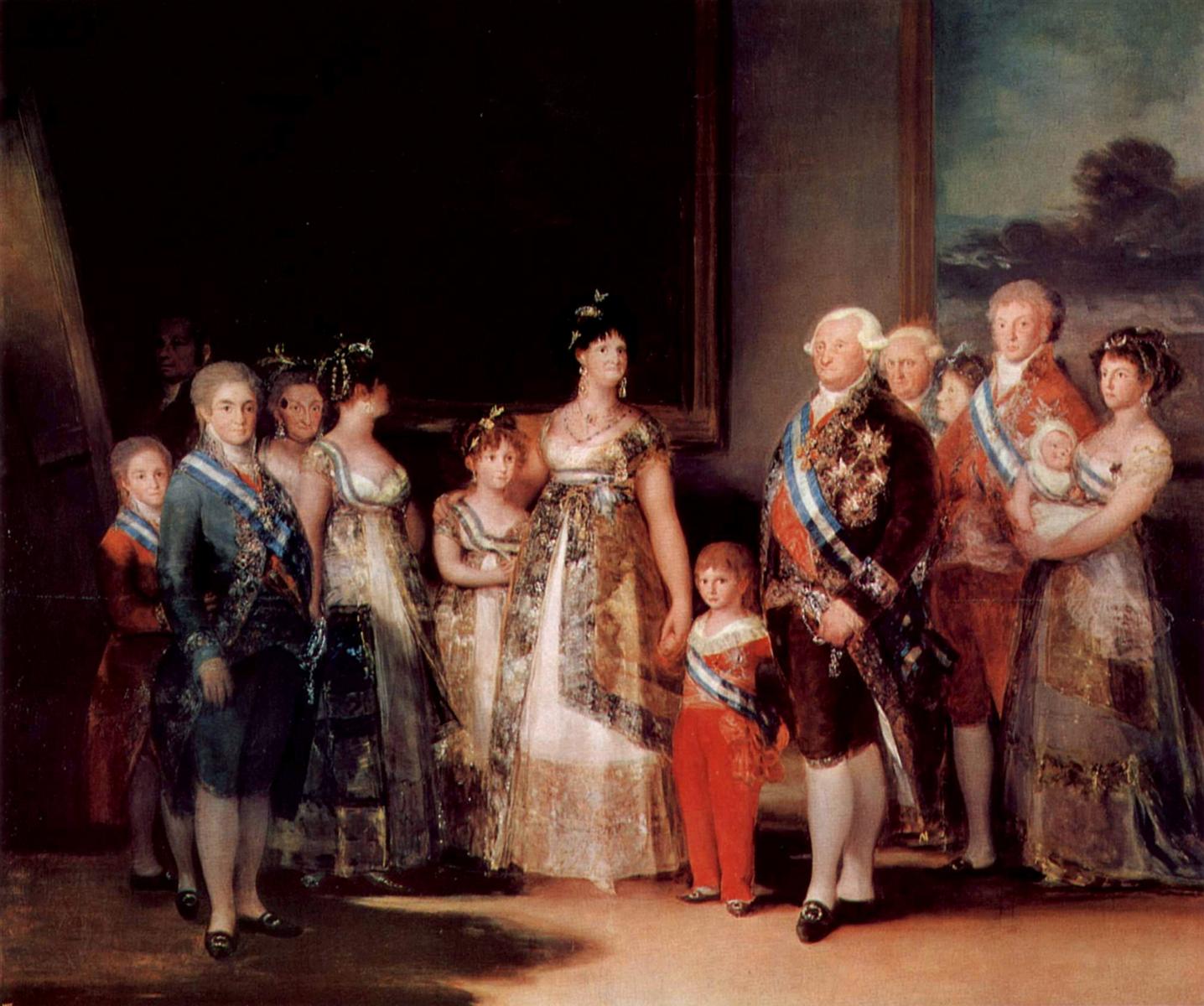 تشارلز الرابع ملك إسبانيا وعائلته - Charles IV of Spain and his family - مقهى جرير الثقافي