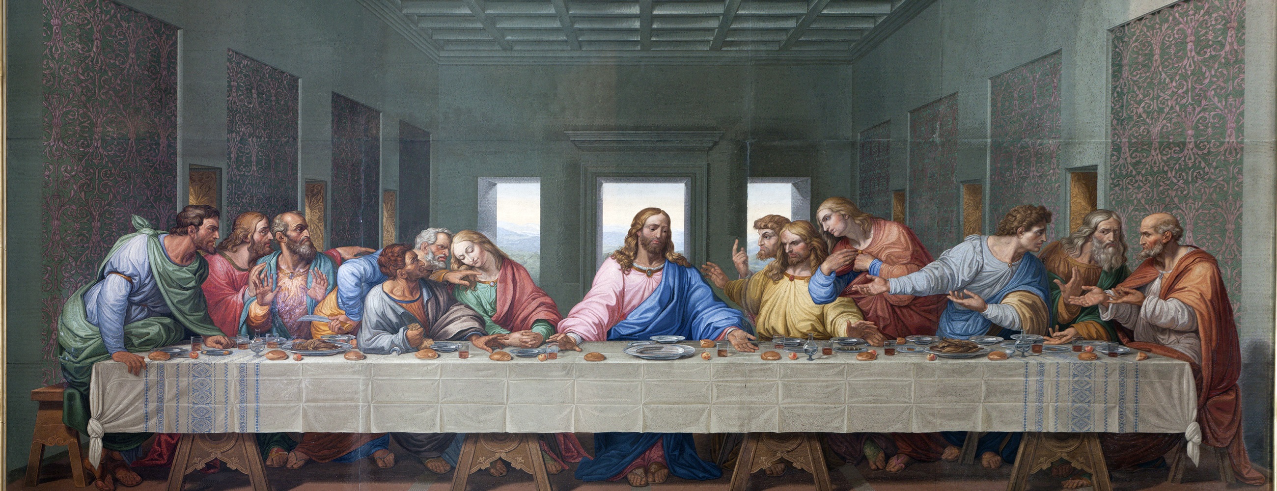 العشاء الأخير - The Last Supper - مقهى جرير الثقافي