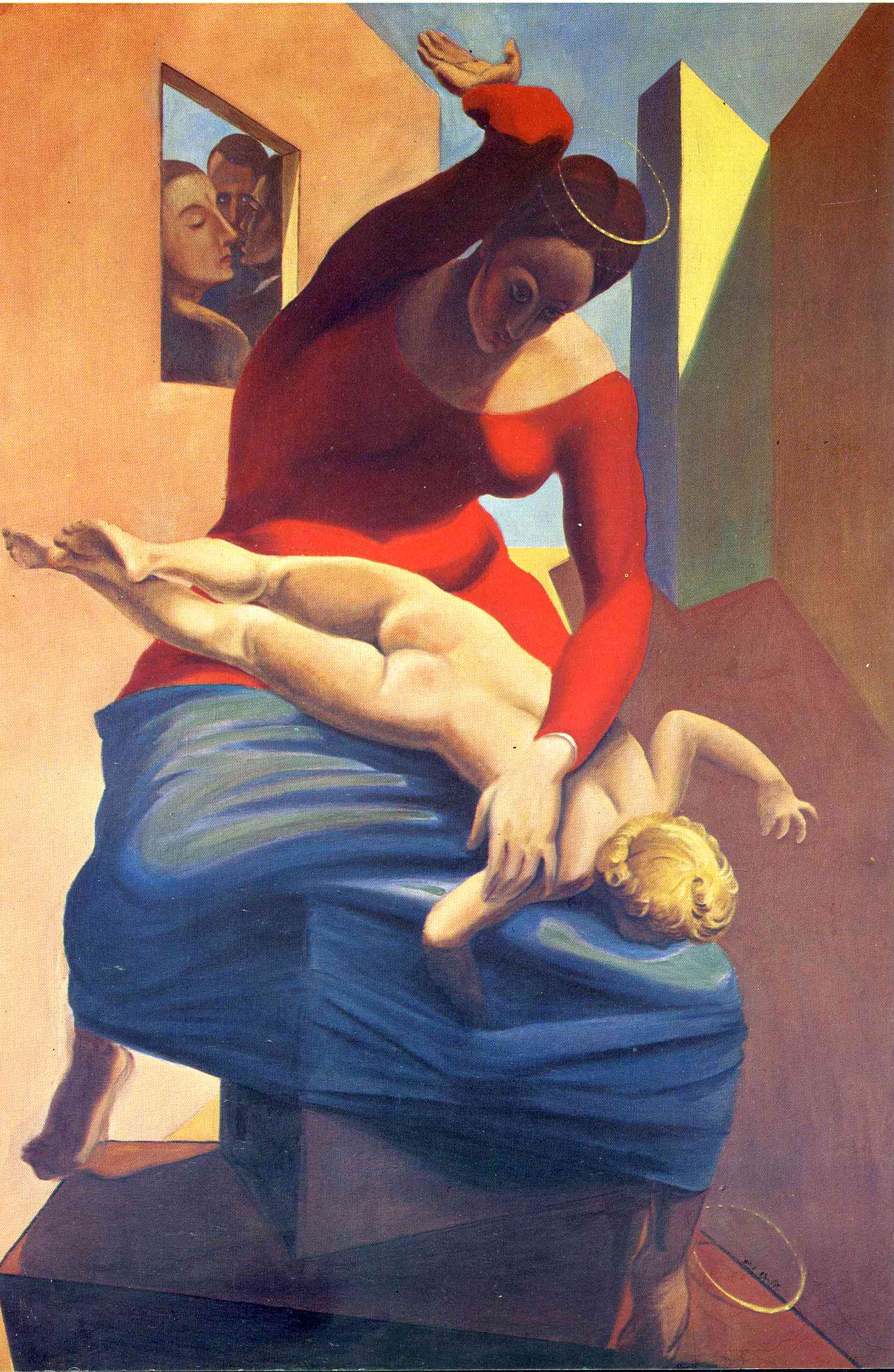 السيدة العذراء تضرب الطفل المسيح - The Virgin Spanking the Christ Child - مقهى جرير الثقافي