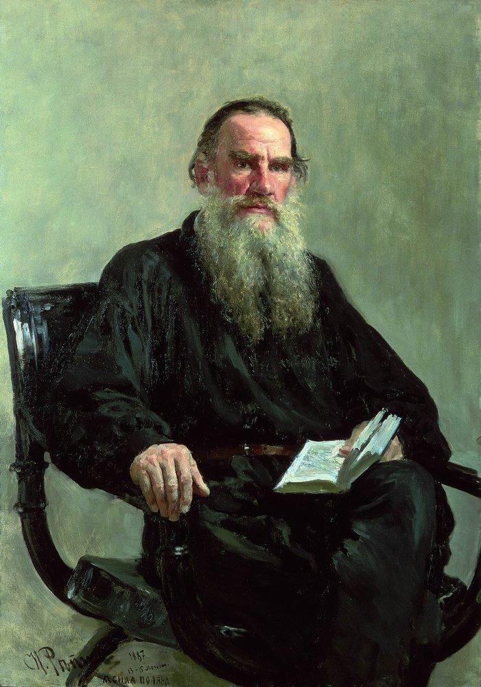صورة ليو تولستوي - Portrait of Leo Tolstoy - مقهى جرير الثقافي