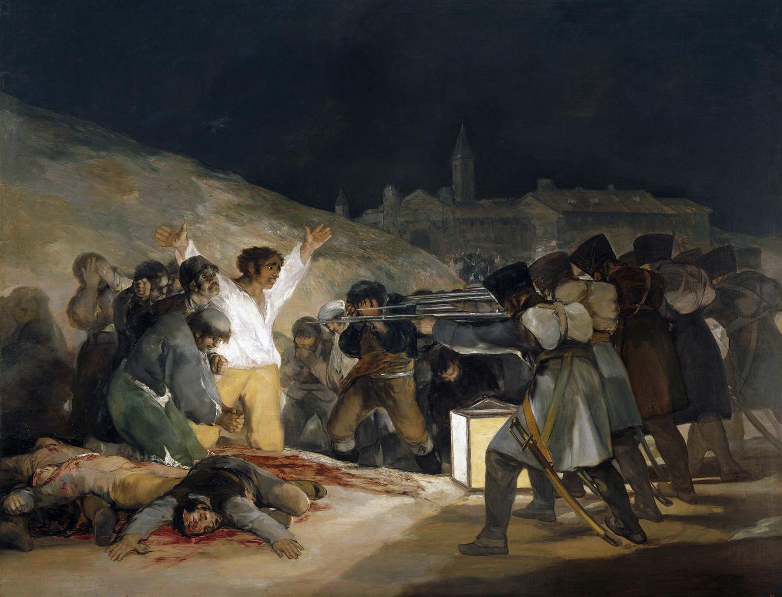 الثالث من مايو 1808 (إعدام المدافعين عن مدريد) - The Third of May 1808 (Execution of the Defenders of Madrid) - مقهى جرير الثقافي