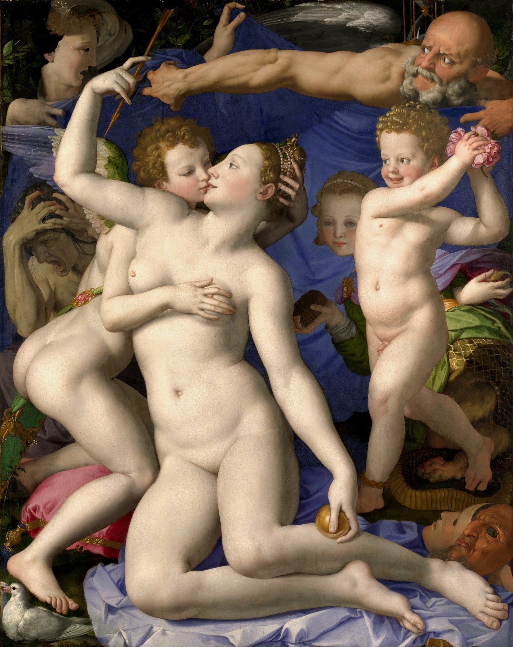 أليغوري مع فينوس وكيوبيد - An Allegory with Venus and Cupid - مقهى جرير الثقافي