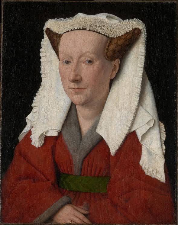 صورة لمارجريت فان إيك - Portrait of Margaret van Eyck - مقهى جرير الثقافي