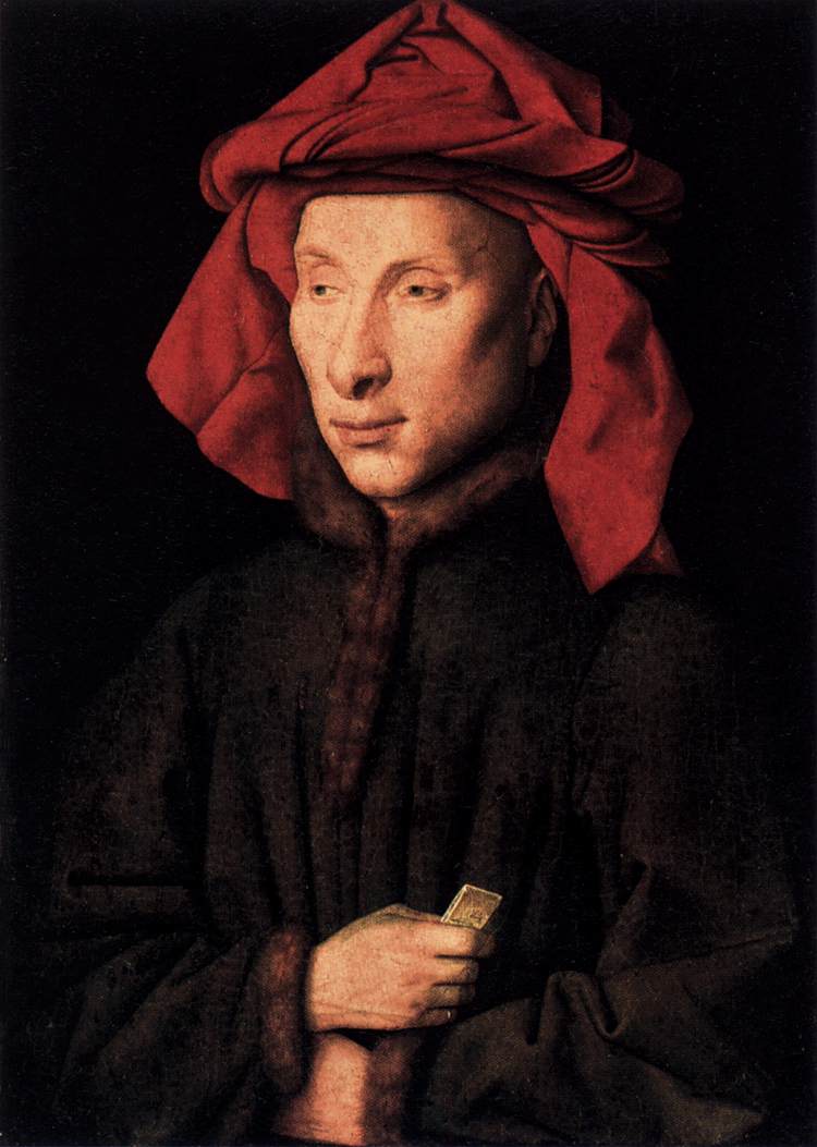 صورة لجيوفاني دي نيكولاو أرنولفيني - Portrait of Giovanni di Nicolao Arnolfini - مقهى جرير الثقافي