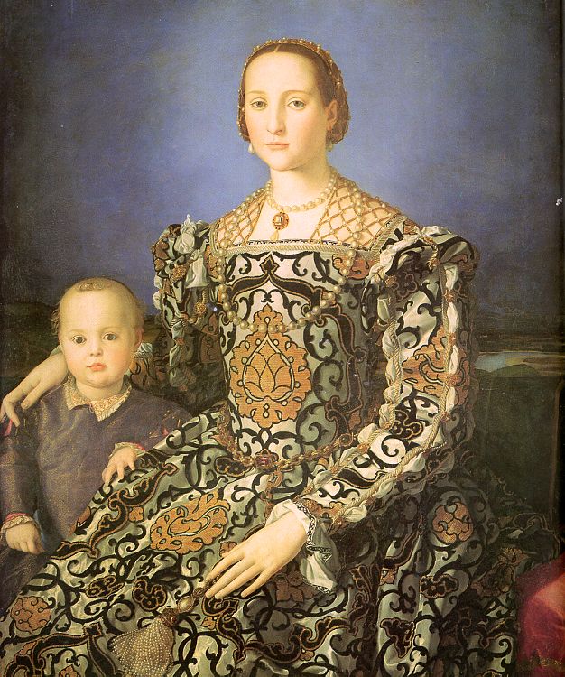 إليونورا توليدو مع ابنها جيوفاني دي ميديسي - Eleanora di Toledo with her son Giovanni de Medici - مقهى جرير الثقافي