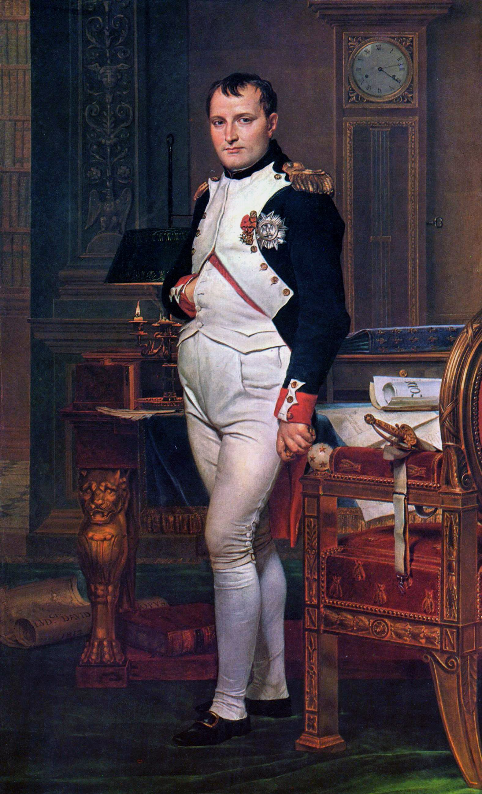 نابليون بونابرت في دراسته في التويلري - Napoleon Bonaparte in his Study at the Tuileries - مقهى جرير الثقافي